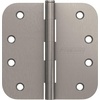 image:imageSchlage 35 Door Hinge with 58 Radius Round Corner in Black Stainless 3PackSatin Nickel