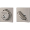 image:imageSchlage B60 N COL 619 Deadbolt with Collins Trim Keyed 1 Side Highest Residential Security Satin Nickel