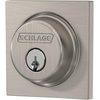 image:imageSchlage B60 N COL 619 Deadbolt with Collins Trim Keyed 1 Side Highest Residential Security Satin Nickel