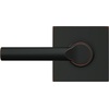 image:imageSchlage F10 BRW 622 GRW Broadway Door Lever with Greenwich Trim Hall amp Closet Passage Lock Matte BlackAged Bronze