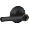 image:imageSchlage F10 BRW 622 GRW Broadway Door Lever with Greenwich Trim Hall amp Closet Passage Lock Matte BlackAged Bronze