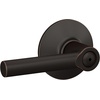 image:imageSchlage F10 BRW 622 GRW Broadway Door Lever with Greenwich Trim Hall amp Closet Passage Lock Matte BlackAged Bronze