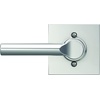image:imageSchlage F10 BRW 622 GRW Broadway Door Lever with Greenwich Trim Hall amp Closet Passage Lock Matte BlackBright Chrome