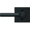 image:imageSchlage F10 BRW 622 GRW Broadway Door Lever with Greenwich Trim Hall amp Closet Passage Lock Matte BlackMatte Black