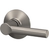 image:imageSchlage F10 BRW 622 GRW Broadway Door Lever with Greenwich Trim Hall amp Closet Passage Lock Matte BlackSatin Nickel