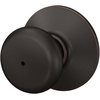 image:imageSchlage F170 PLY 622 Plymouth Door Knob One Sided NonTurning Dummy Door Handle Matte BlackAged Bronze