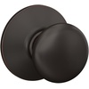 image:imageSchlage F170 PLY 622 Plymouth Door Knob One Sided NonTurning Dummy Door Handle Matte BlackAged Bronze