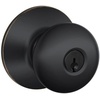 image:imageSchlage F170 PLY 622 Plymouth Door Knob One Sided NonTurning Dummy Door Handle Matte BlackAged Bronze