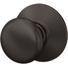 image:imageSchlage F170 PLY 622 Plymouth Door Knob One Sided NonTurning Dummy Door Handle Matte BlackAged Bronze