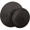 image:imageSchlage F170 PLY 622 Plymouth Door Knob One Sided NonTurning Dummy Door Handle Matte BlackAged Bronze