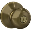 image:imageSchlage F170 PLY 622 Plymouth Door Knob One Sided NonTurning Dummy Door Handle Matte BlackAntique Brass