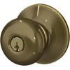 image:imageSchlage F170 PLY 622 Plymouth Door Knob One Sided NonTurning Dummy Door Handle Matte BlackAntique Brass