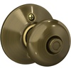 image:imageSchlage F170 PLY 622 Plymouth Door Knob One Sided NonTurning Dummy Door Handle Matte BlackAntique Brass