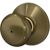 image:imageSchlage F170 PLY 622 Plymouth Door Knob One Sided NonTurning Dummy Door Handle Matte BlackAntique Brass