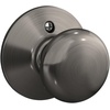image:imageSchlage F170 PLY 622 Plymouth Door Knob One Sided NonTurning Dummy Door Handle Matte BlackAntique Pewter