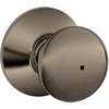 image:imageSchlage F170 PLY 622 Plymouth Door Knob One Sided NonTurning Dummy Door Handle Matte BlackAntique Pewter