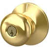 image:imageSchlage F170 PLY 622 Plymouth Door Knob One Sided NonTurning Dummy Door Handle Matte BlackBright Brass