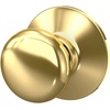 image:imageSchlage F170 PLY 622 Plymouth Door Knob One Sided NonTurning Dummy Door Handle Matte BlackBright Brass