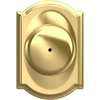 image:imageSchlage F170 PLY 622 Plymouth Door Knob One Sided NonTurning Dummy Door Handle Matte BlackBright Brass
