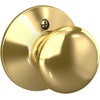 image:imageSchlage F170 PLY 622 Plymouth Door Knob One Sided NonTurning Dummy Door Handle Matte BlackBright Brass