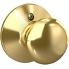 image:imageSchlage F170 PLY 622 Plymouth Door Knob One Sided NonTurning Dummy Door Handle Matte BlackBright Brass
