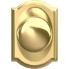 image:imageSchlage F170 PLY 622 Plymouth Door Knob One Sided NonTurning Dummy Door Handle Matte BlackBright Brass