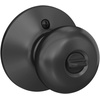 image:imageSchlage F170 PLY 622 Plymouth Door Knob One Sided NonTurning Dummy Door Handle Matte BlackMatte Black