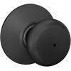 image:imageSchlage F170 PLY 622 Plymouth Door Knob One Sided NonTurning Dummy Door Handle Matte BlackMatte Black