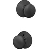 image:imageSchlage F170 PLY 622 Plymouth Door Knob One Sided NonTurning Dummy Door Handle Matte BlackMatte Black