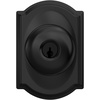 image:imageSchlage F170 PLY 622 Plymouth Door Knob One Sided NonTurning Dummy Door Handle Matte BlackMatte Black