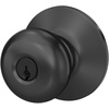 image:imageSchlage F170 PLY 622 Plymouth Door Knob One Sided NonTurning Dummy Door Handle Matte BlackMatte Black
