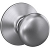 image:imageSchlage F170 PLY 622 Plymouth Door Knob One Sided NonTurning Dummy Door Handle Matte BlackSatin Chrome