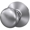 image:imageSchlage F170 PLY 622 Plymouth Door Knob One Sided NonTurning Dummy Door Handle Matte BlackSatin Chrome