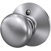 image:imageSchlage F170 PLY 622 Plymouth Door Knob One Sided NonTurning Dummy Door Handle Matte BlackSatin Chrome