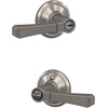 image:imageSchlage F170 PLY 622 Plymouth Door Knob One Sided NonTurning Dummy Door Handle Matte BlackSatin Chrome