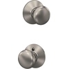 image:imageSchlage F170 PLY 622 Plymouth Door Knob One Sided NonTurning Dummy Door Handle Matte BlackSatin Nickel