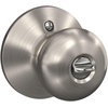 image:imageSchlage F170 PLY 622 Plymouth Door Knob One Sided NonTurning Dummy Door Handle Matte BlackSatin Nickel