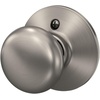 image:imageSchlage F170 PLY 622 Plymouth Door Knob One Sided NonTurning Dummy Door Handle Matte BlackSatin Nickel