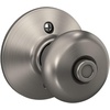 image:imageSchlage F170 PLY 622 Plymouth Door Knob One Sided NonTurning Dummy Door Handle Matte BlackSatin Nickel