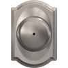 image:imageSchlage F170 PLY 622 Plymouth Door Knob One Sided NonTurning Dummy Door Handle Matte BlackSatin Nickel