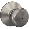 image:imageSchlage F170 PLY 622 Plymouth Door Knob One Sided NonTurning Dummy Door Handle Matte BlackSatin Nickel