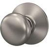 image:imageSchlage F170 PLY 622 Plymouth Door Knob One Sided NonTurning Dummy Door Handle Matte BlackSatin Nickel