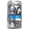 image:imageSchlage F40 CSV ORB 626 Commercial Series Orbit Door Knob Bed amp Bath Privacy Lock Satin Chrome1 Count Pack of 1