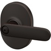 image:imageSchlage F40 DAV 622 RMN Davlin Door Lever with Remsen Trim Bed amp Bath Privacy Lock Matte BlackAged Bronze