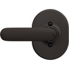 image:imageSchlage F40 DAV 622 RMN Davlin Door Lever with Remsen Trim Bed amp Bath Privacy Lock Matte BlackAged Bronze