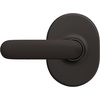 image:imageSchlage F40 DAV 622 RMN Davlin Door Lever with Remsen Trim Bed amp Bath Privacy Lock Matte BlackAged Bronze