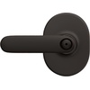 image:imageSchlage F40 DAV 622 RMN Davlin Door Lever with Remsen Trim Bed amp Bath Privacy Lock Matte BlackAged Bronze