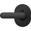 image:imageSchlage F40 DAV 622 RMN Davlin Door Lever with Remsen Trim Bed amp Bath Privacy Lock Matte BlackMatte Black