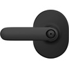 image:imageSchlage F40 DAV 622 RMN Davlin Door Lever with Remsen Trim Bed amp Bath Privacy Lock Matte BlackMatte Black