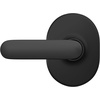 image:imageSchlage F40 DAV 622 RMN Davlin Door Lever with Remsen Trim Bed amp Bath Privacy Lock Matte BlackMatte Black